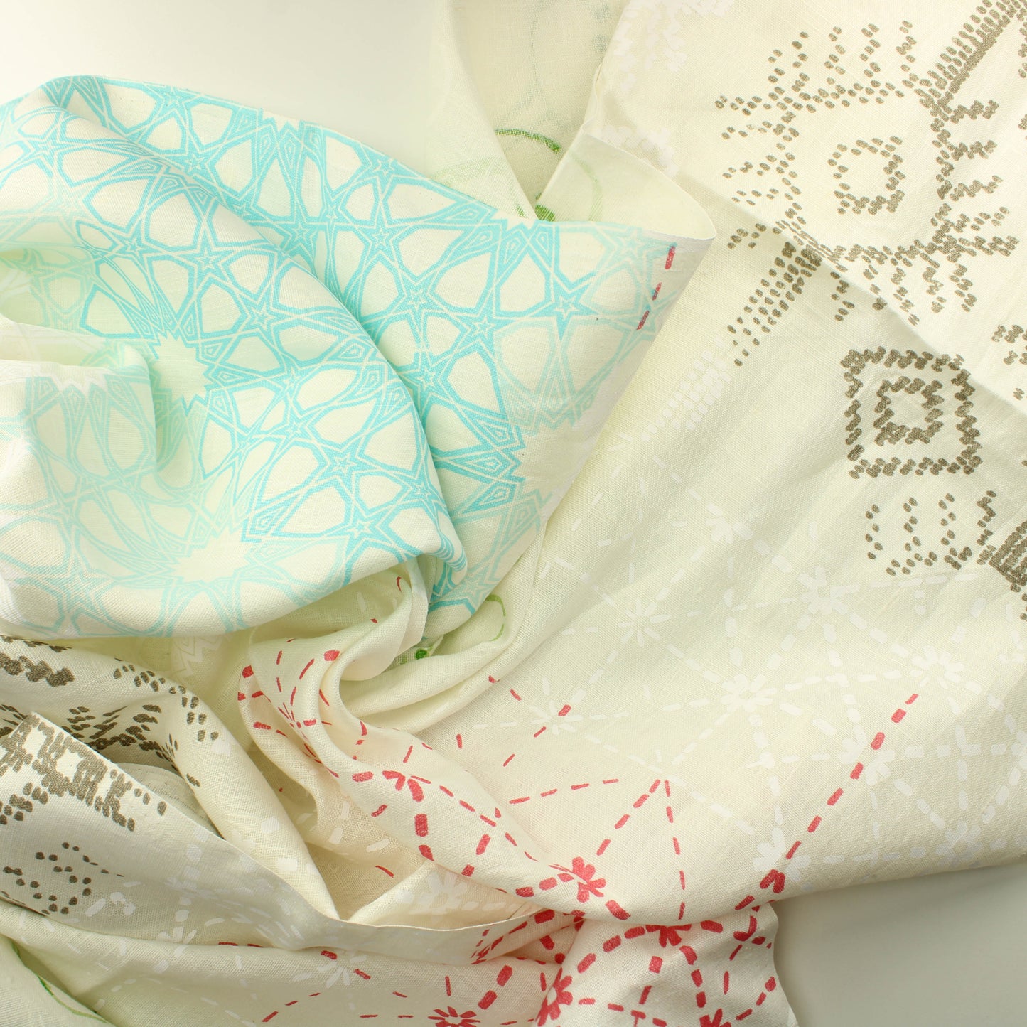 Kuviollinen Pellava - Pala