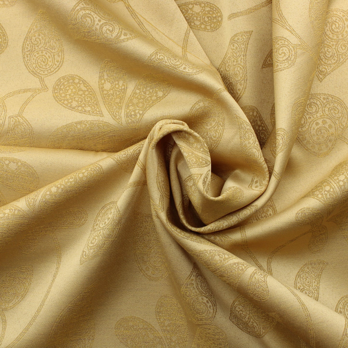 Kultainen kukikas Sisustuskangas - Pala