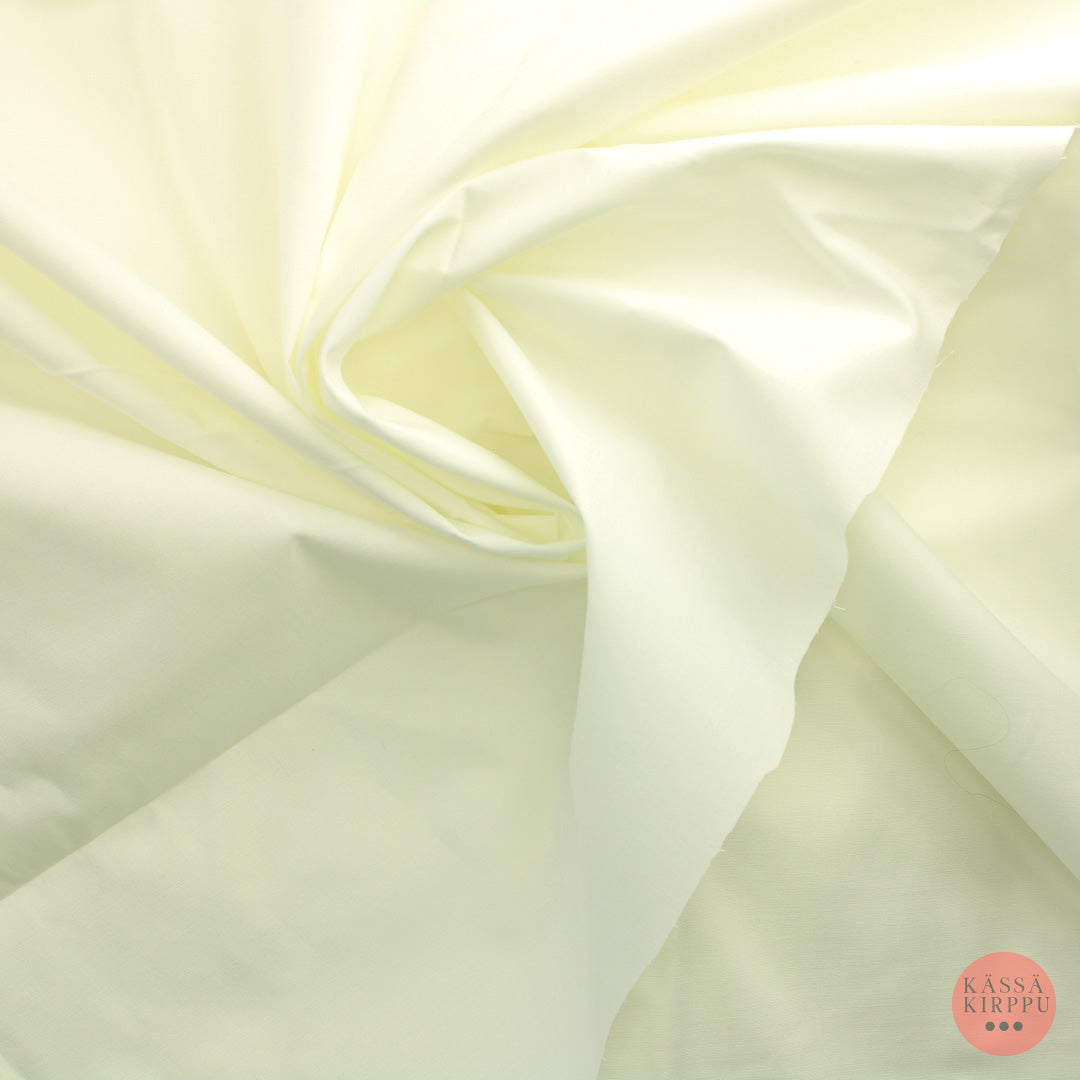 Naisten vaatetustehtaan Luonnonvalkoinen joustava Puuvillasekoite - Pala