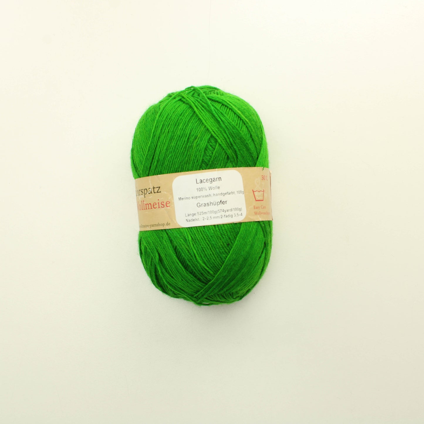 Rohrspatz Wollmeise Lacegarn - Grashüpfer