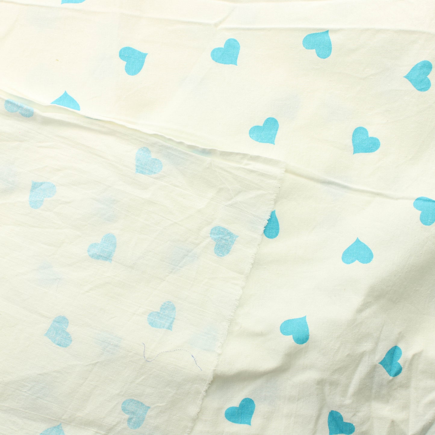 Pienet siniset sydämet Puuvilla - Pala