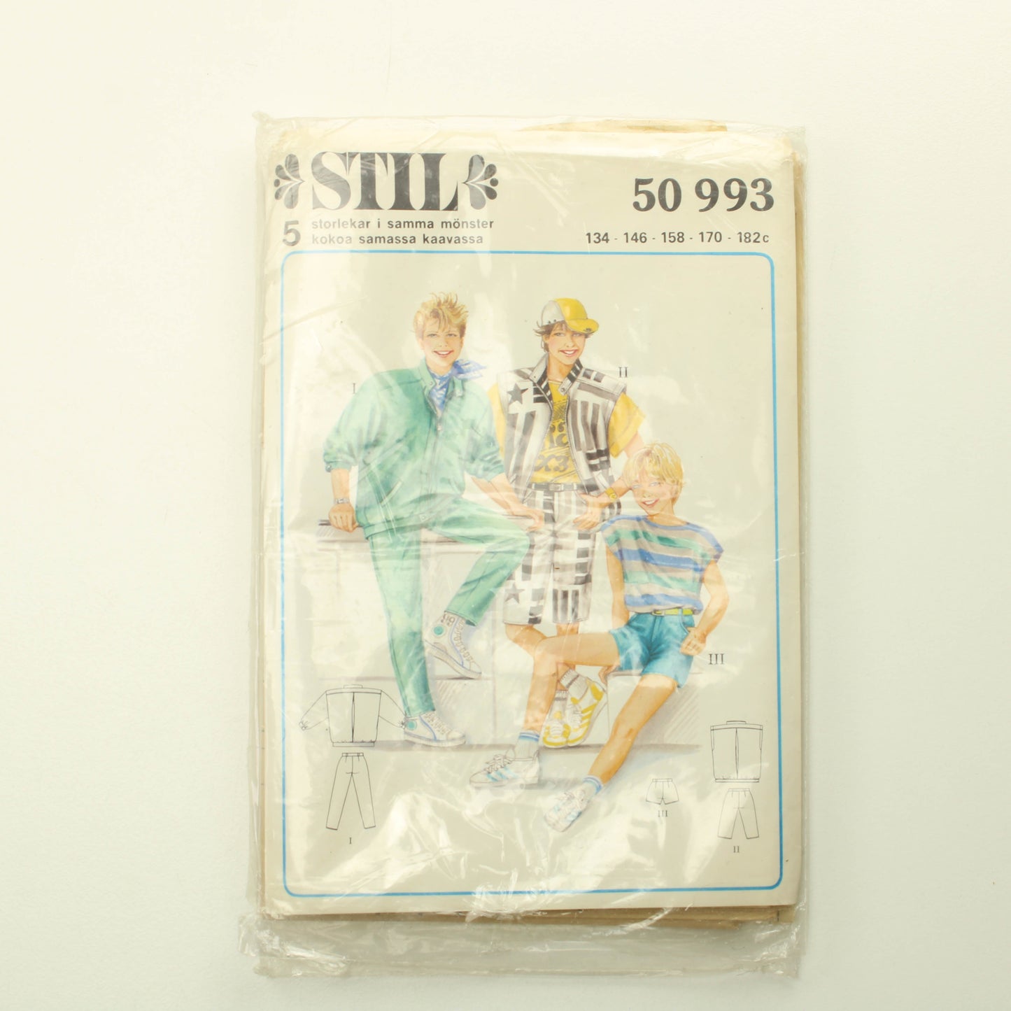 Stil 50993 Lasten paita, takki, liivi ja housut