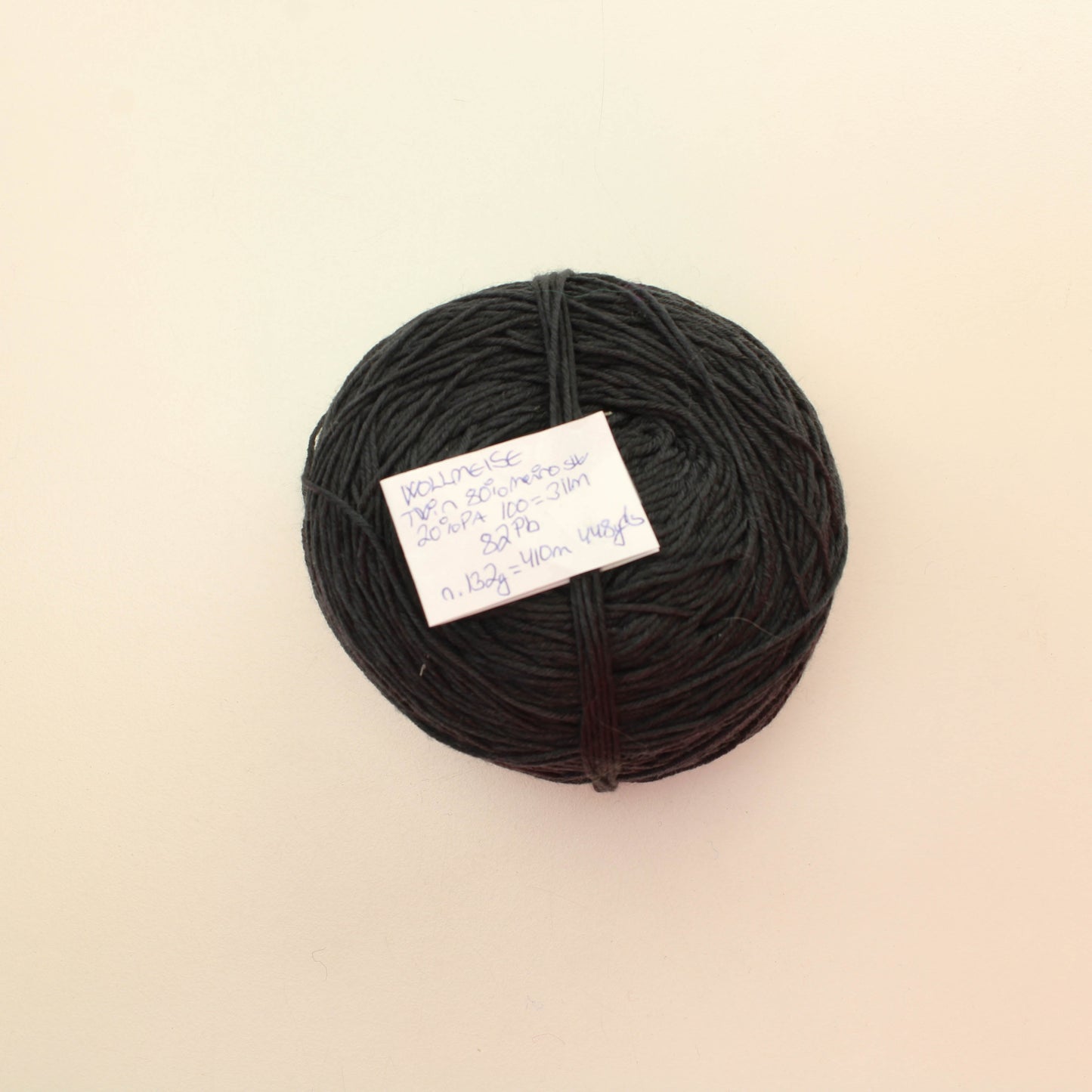 Rohrspatz Wollmeise Twin 130g - Tummanharmaa