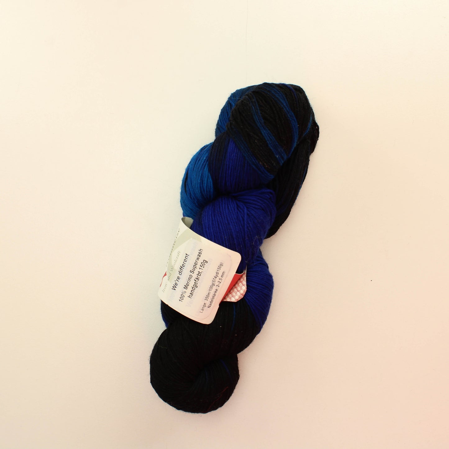 Rohrspatz Wollmeise We're Different 150 g - sini-musta