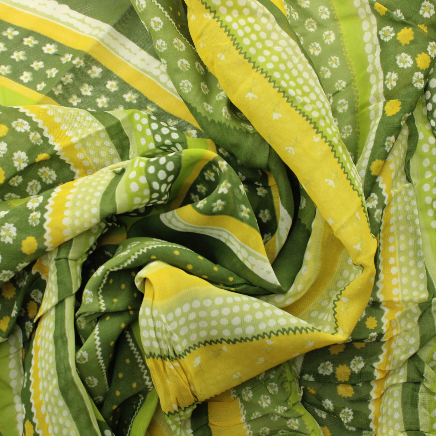 Vihreä-keltainen Sifonki - Pala