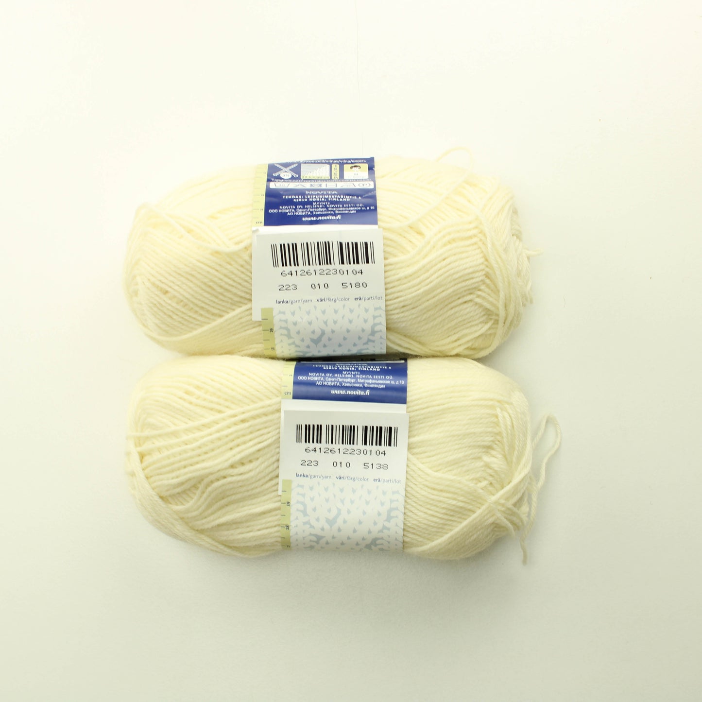 Novita Wool - 010 Lankapussi 665