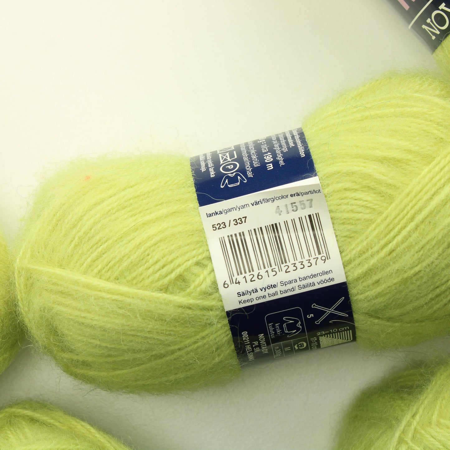 Novita Rose Mohair - 337 Lankapussi 960