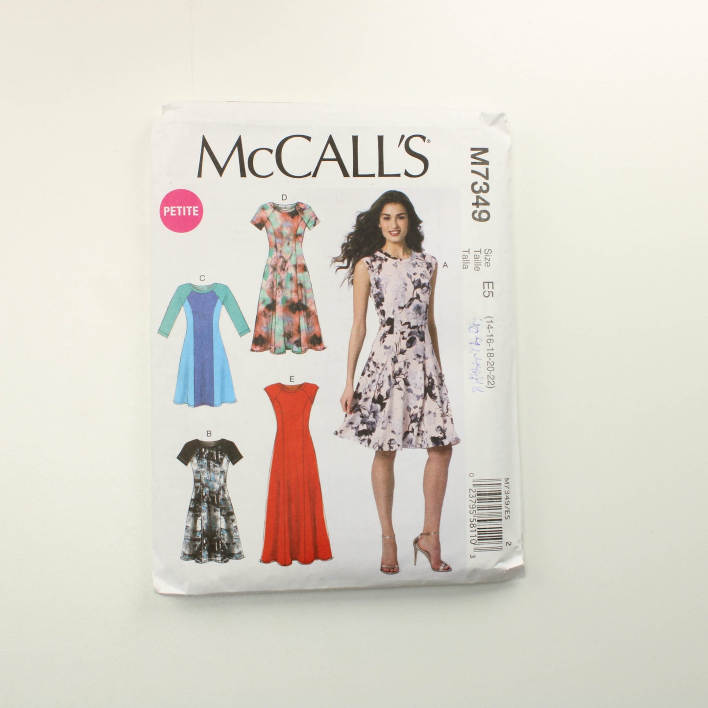 McCall's M7349 Petite 14-22