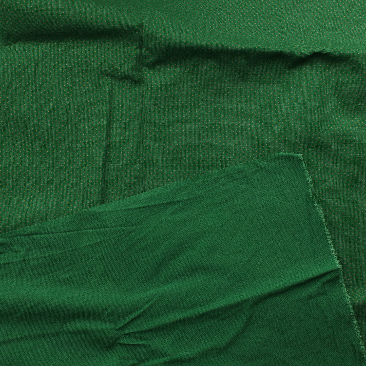 Vihreä kultapilkkuinen Puuvilla - Pala