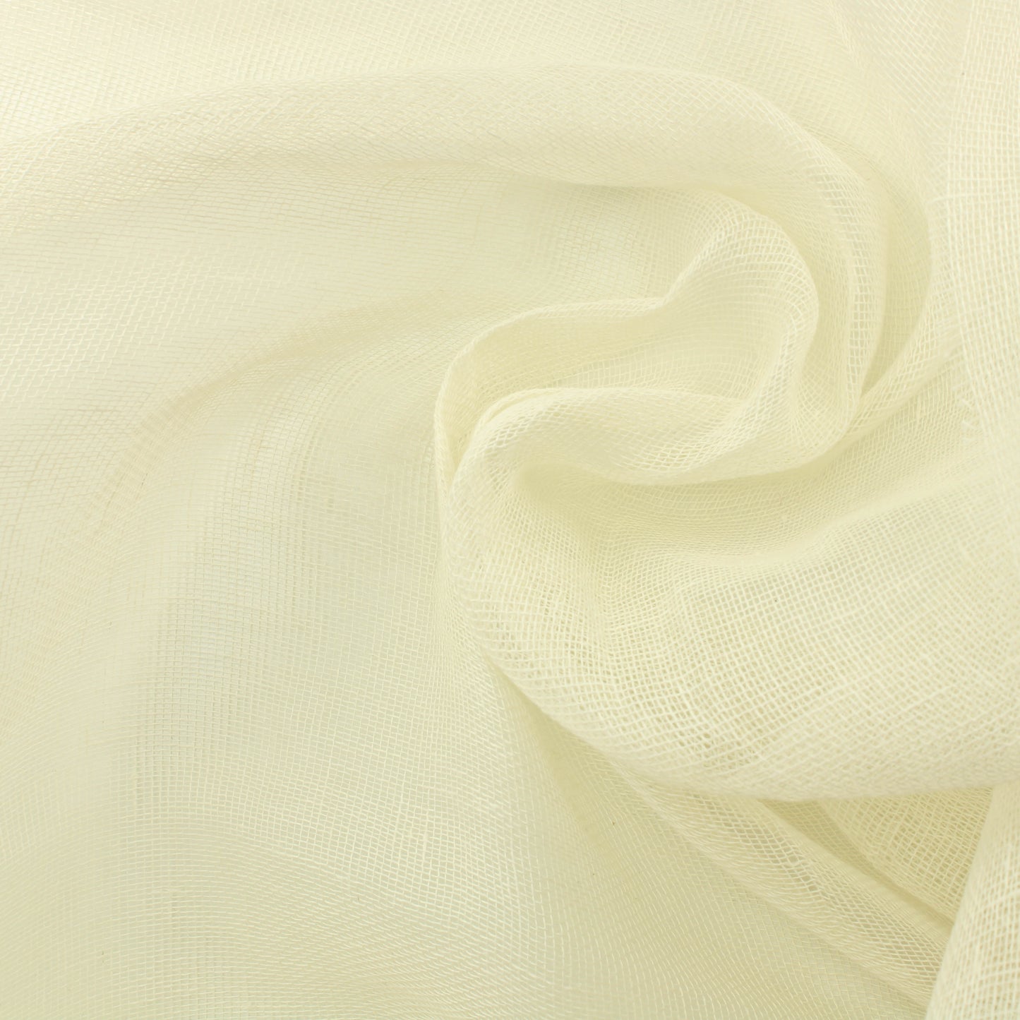 Luonnonvalkoinen harsomainen pellava - Mittamyynti