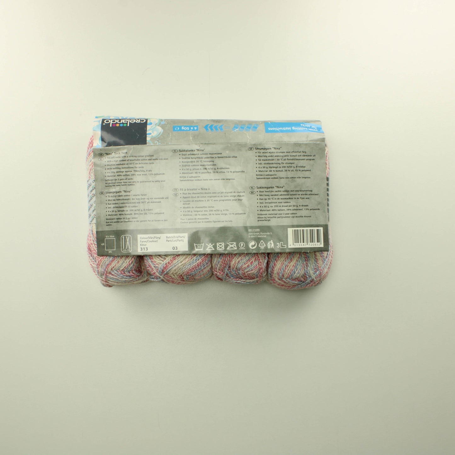 Crelando Nina Sock Yarn - Lankapussi