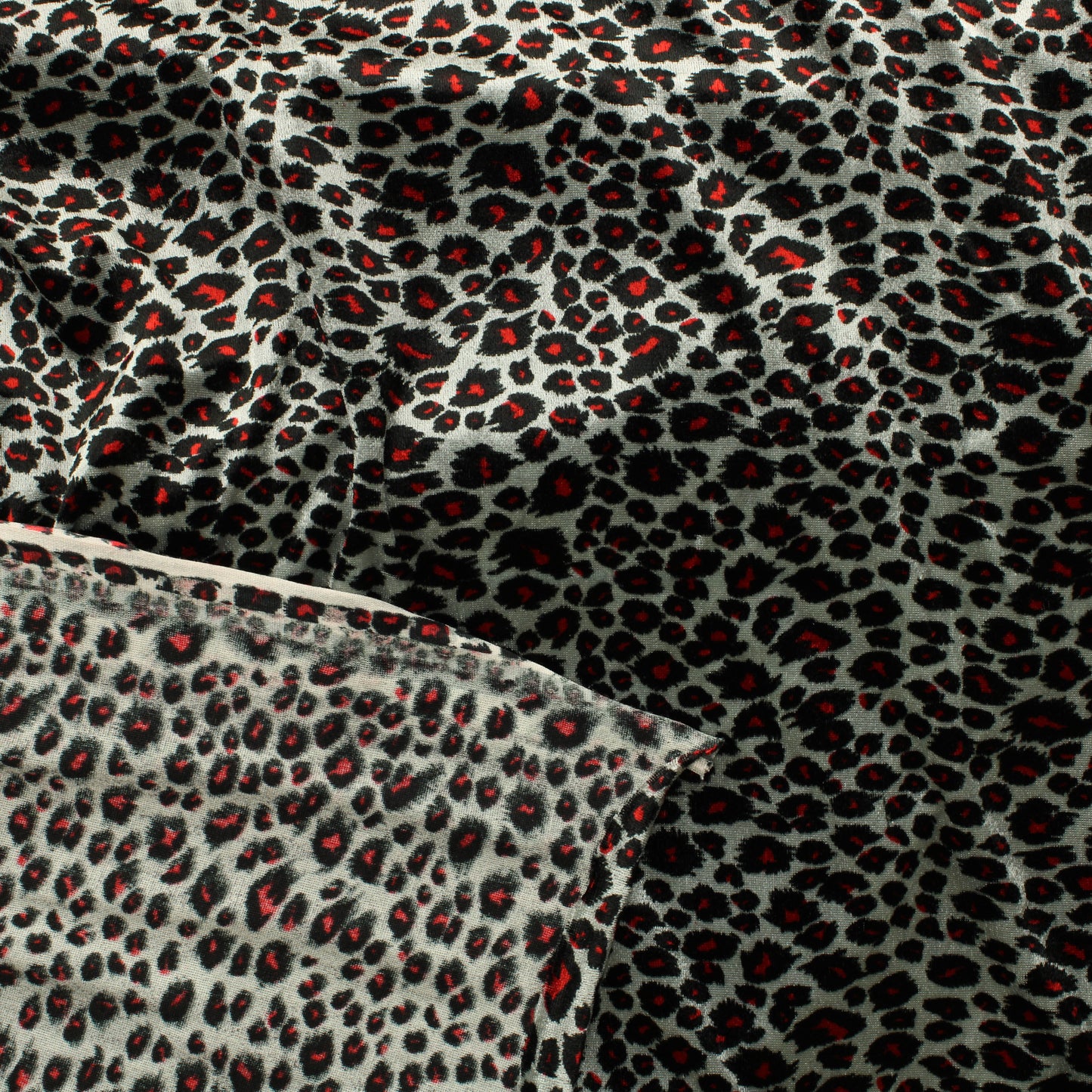 Pantterikuvioinen loimusametti - Pala