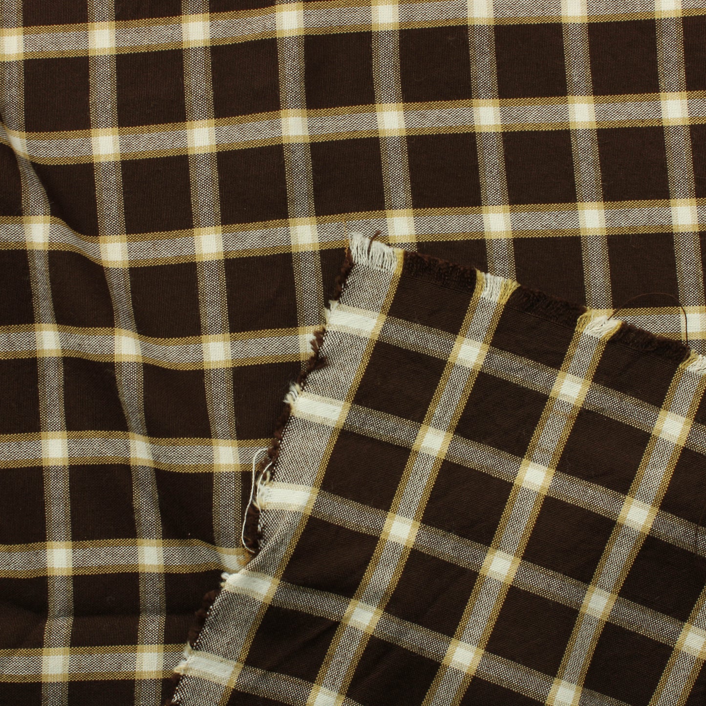 Ruudullinen Villasekoitekangas - Pala