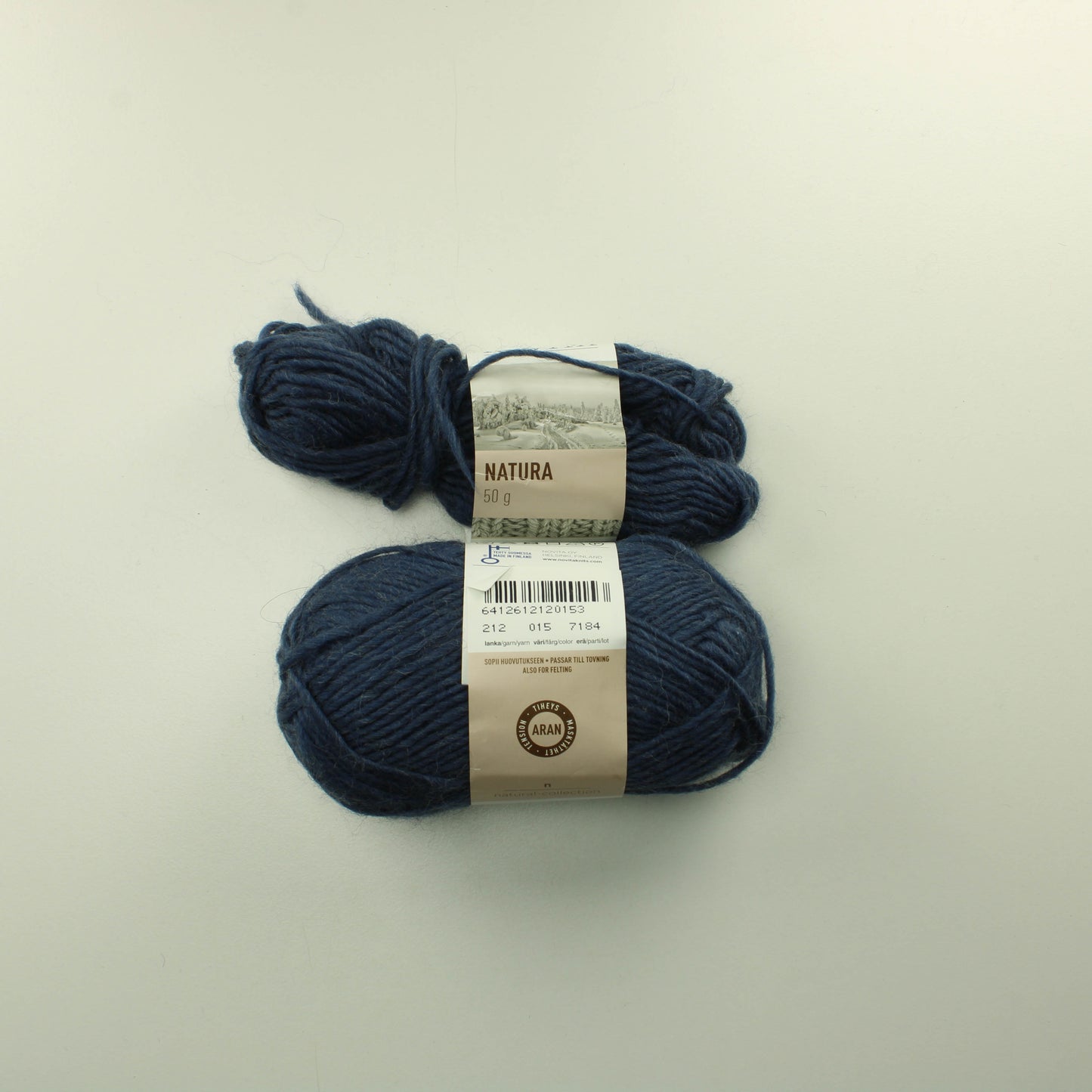 Novita Natural collection Merino DK - 015. Lankapussi 263