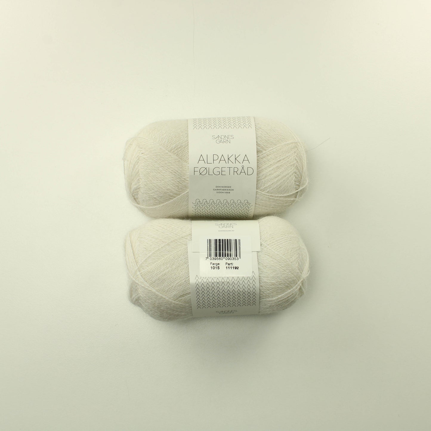 Sandnes Garn Alpakka Følgetråd - 1015 Lankapussi