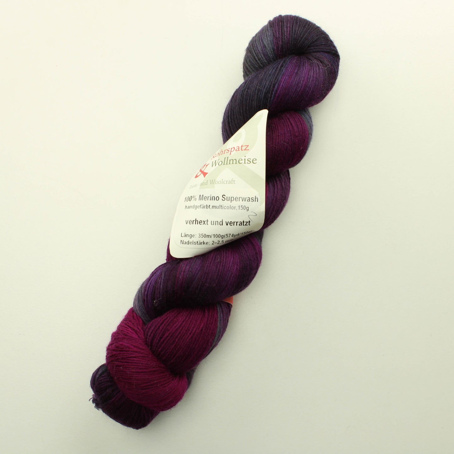 Rohrspatz Wollmeise Merino Superwash 150g - Verhext und verratzt