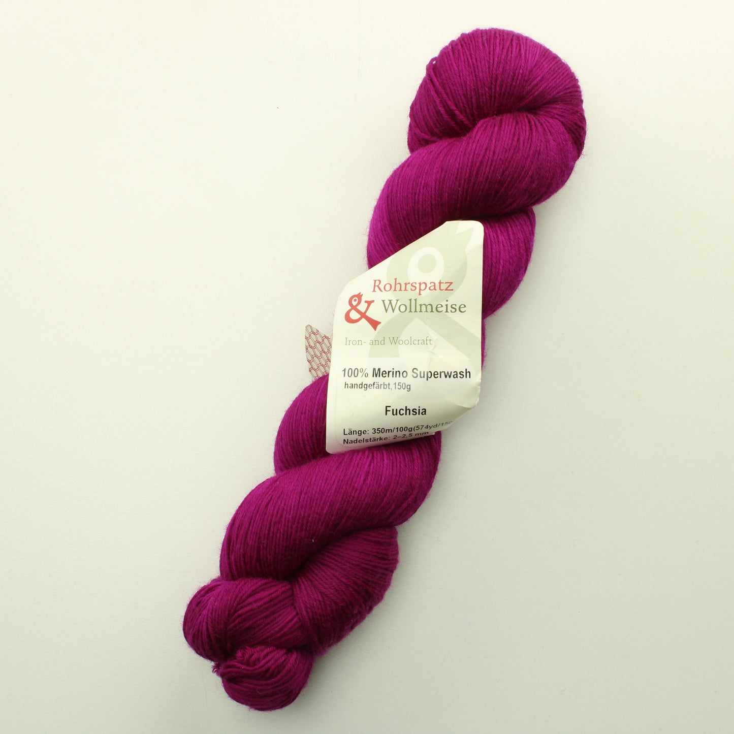 Rohrspatz Wollmeise Merino Superwash 150g - Fuchsia