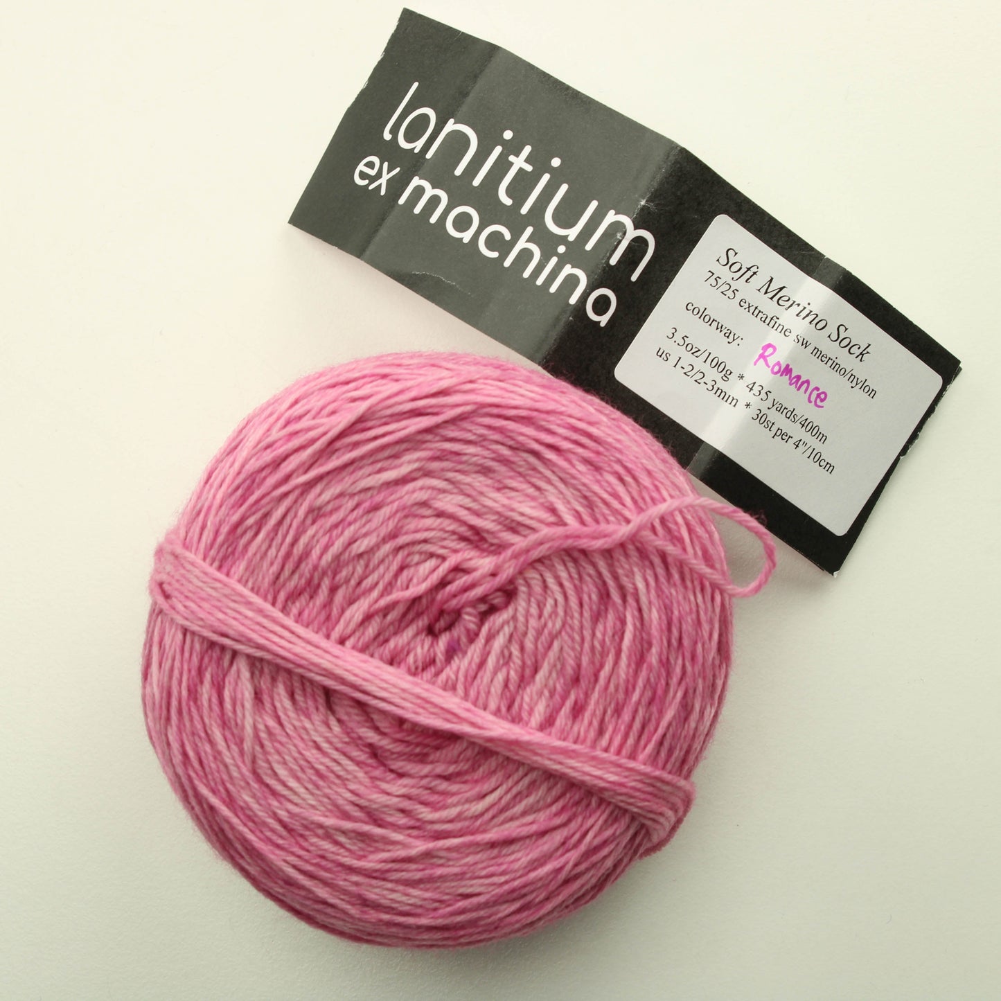 Lanitum ex Machina Soft Merino Sock - Romance