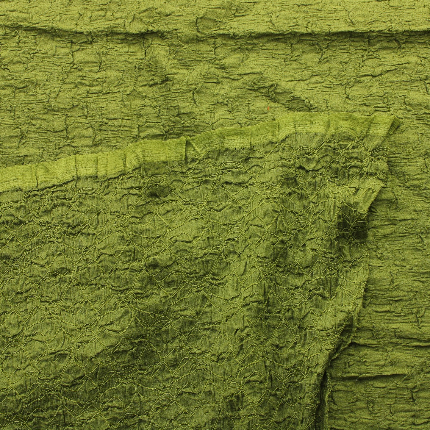 Vihreä Vaatetuskangas - Pala