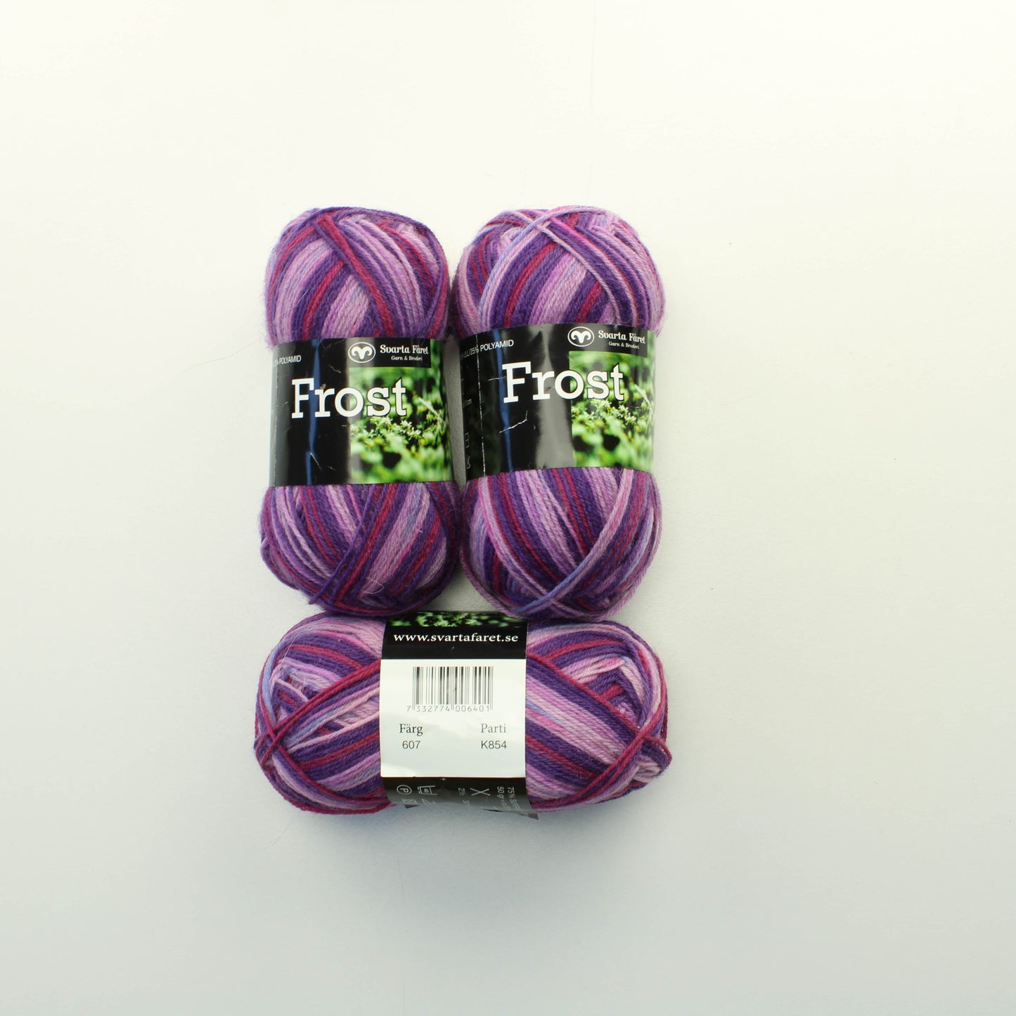 Svarta Fåret Frost - 607 Lankapussi 233 (150g)