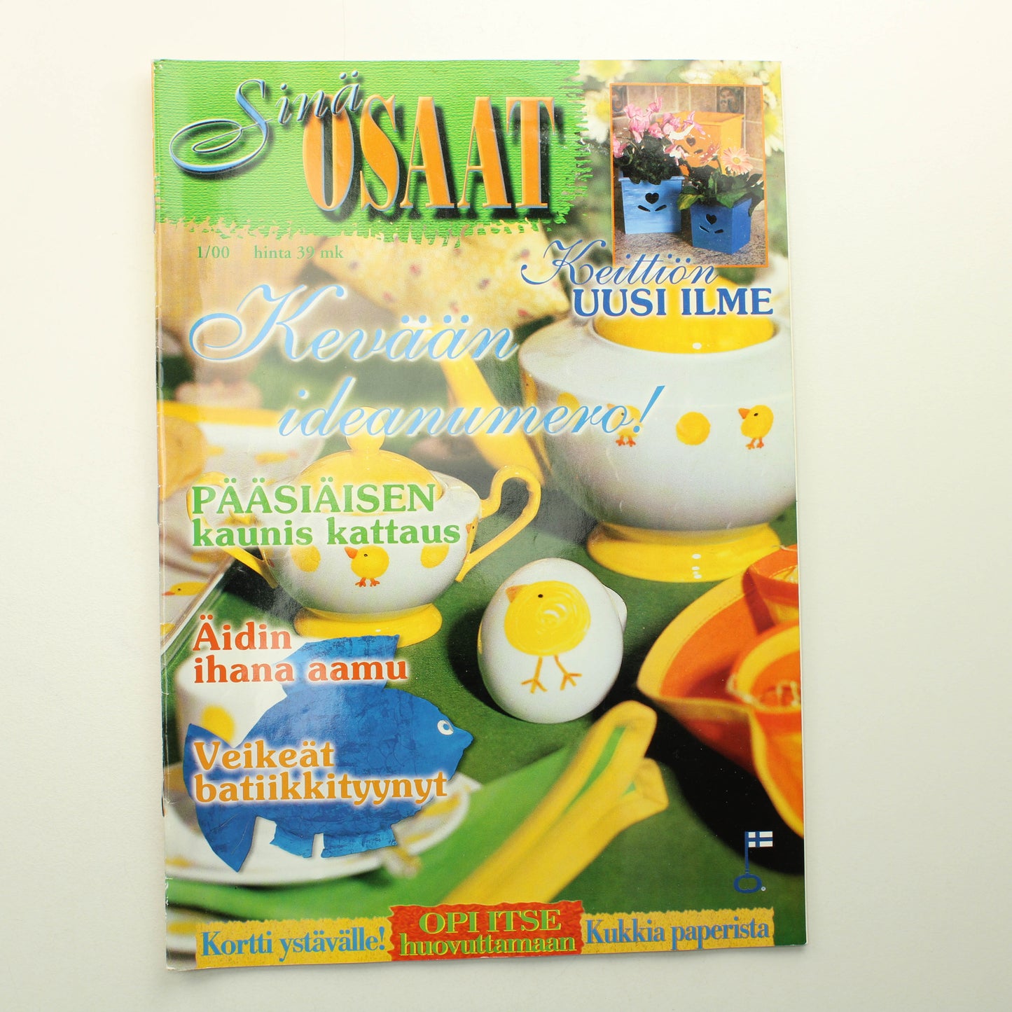 Sinä osaat lehti - 1/00