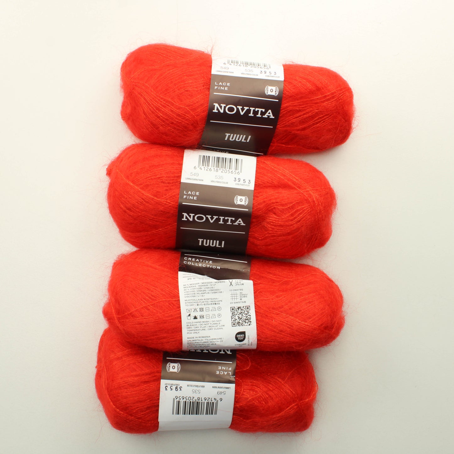 Novita Tuuli - 535 Lankapussi (100g)