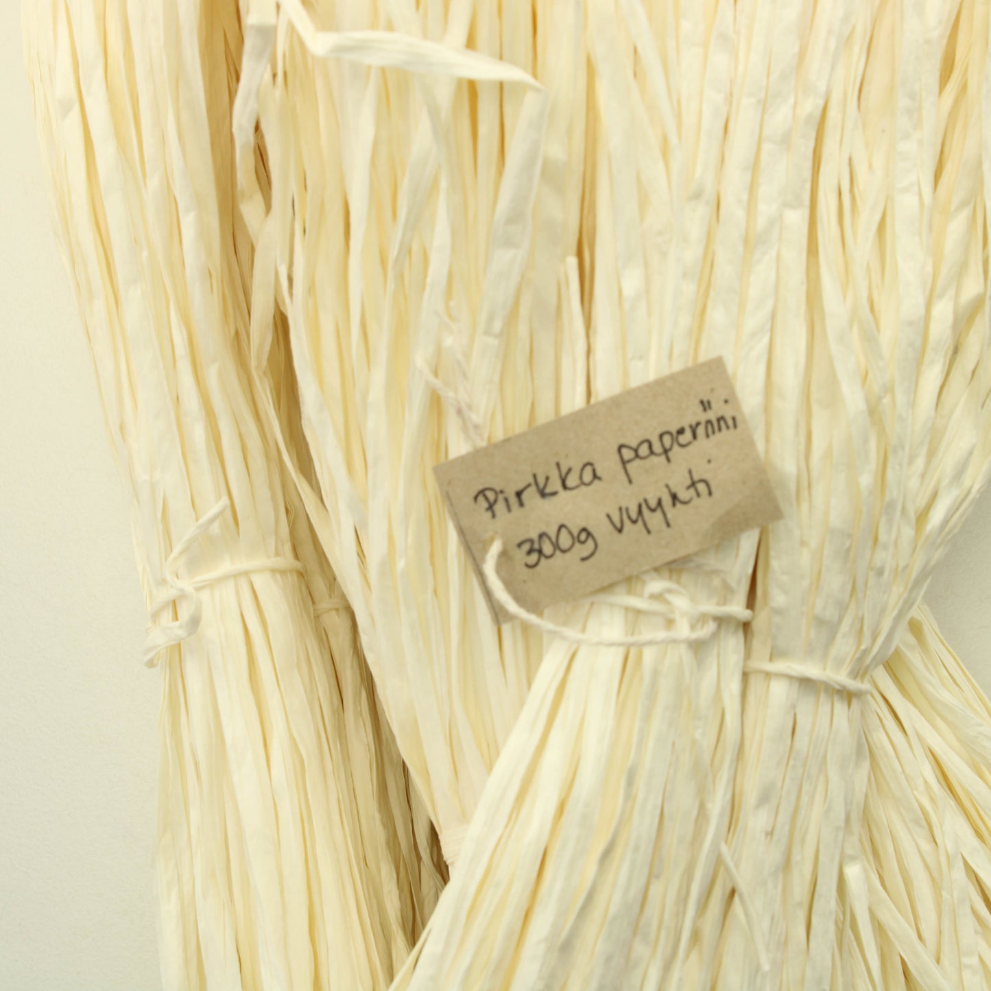 Pirkka Paperiini paperilanka - Luonnonvalkoinen 300 g