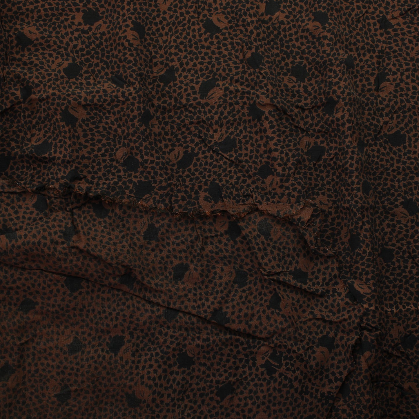 Mustaruskea lehti Viskoosi - Pala