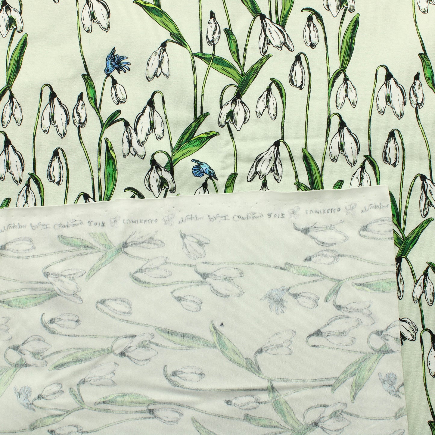 Nuppu Print Lumikello Trikoo - Pala