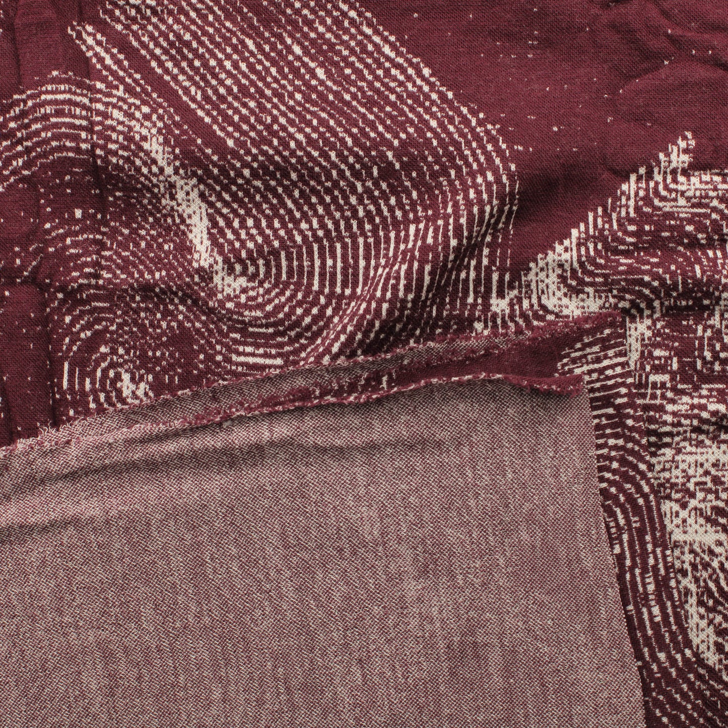 Mereen Merenpohja Luumu Merinovillaneulos - Pala