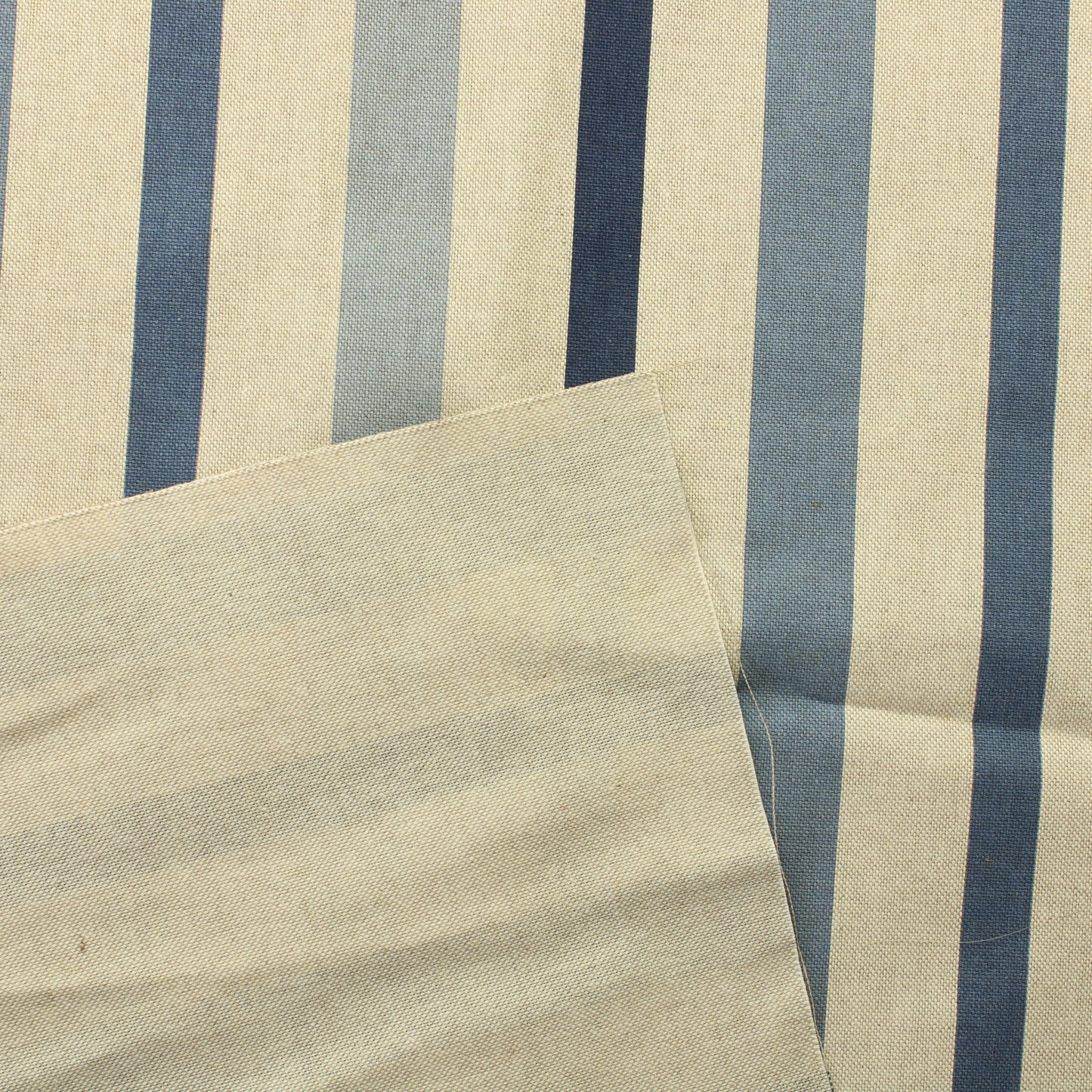 Siniraidallinen Puuvillasekoite - Pala