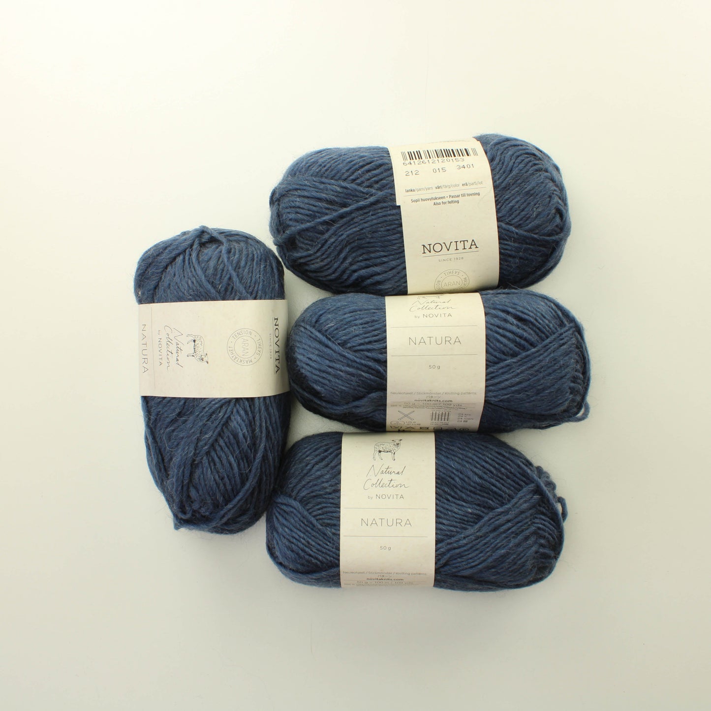 Novita Natura - 015 Lanakapussi 358 (200g)
