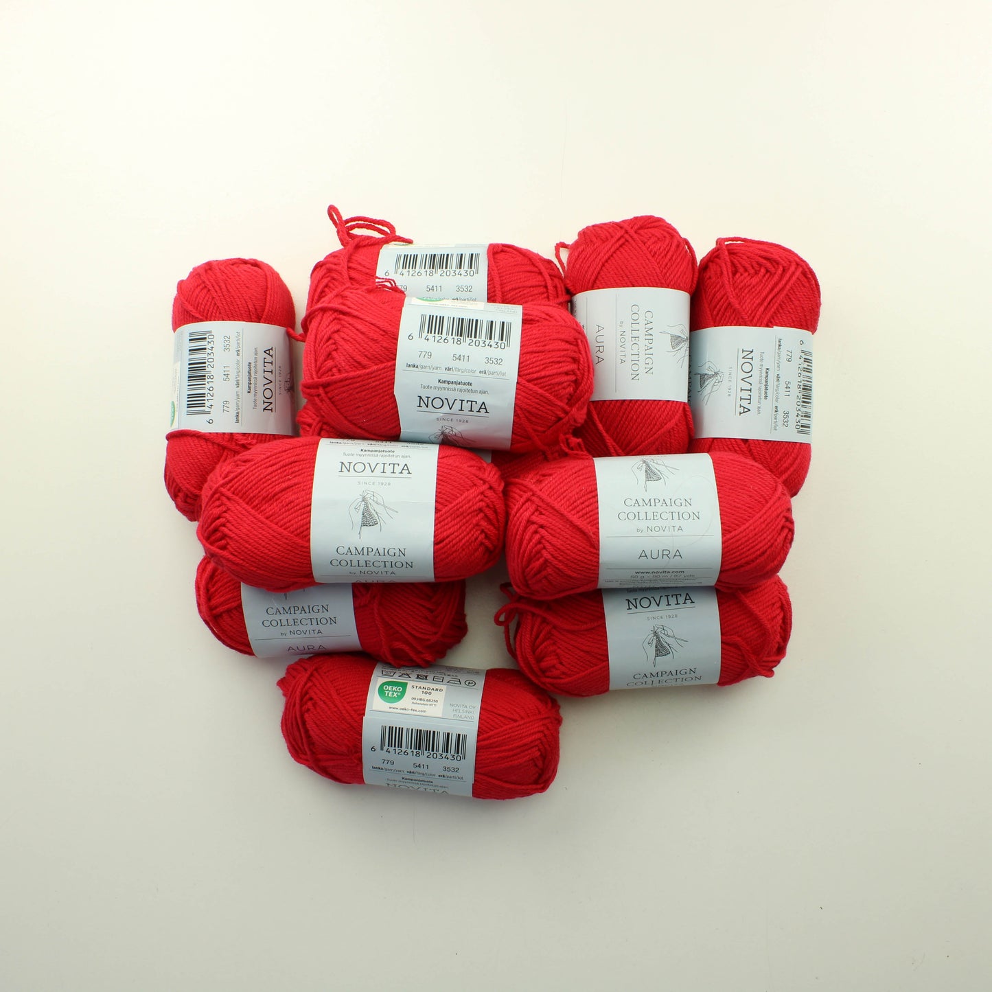 Novita Aura - 5411 Lankapussi 567 (550g)