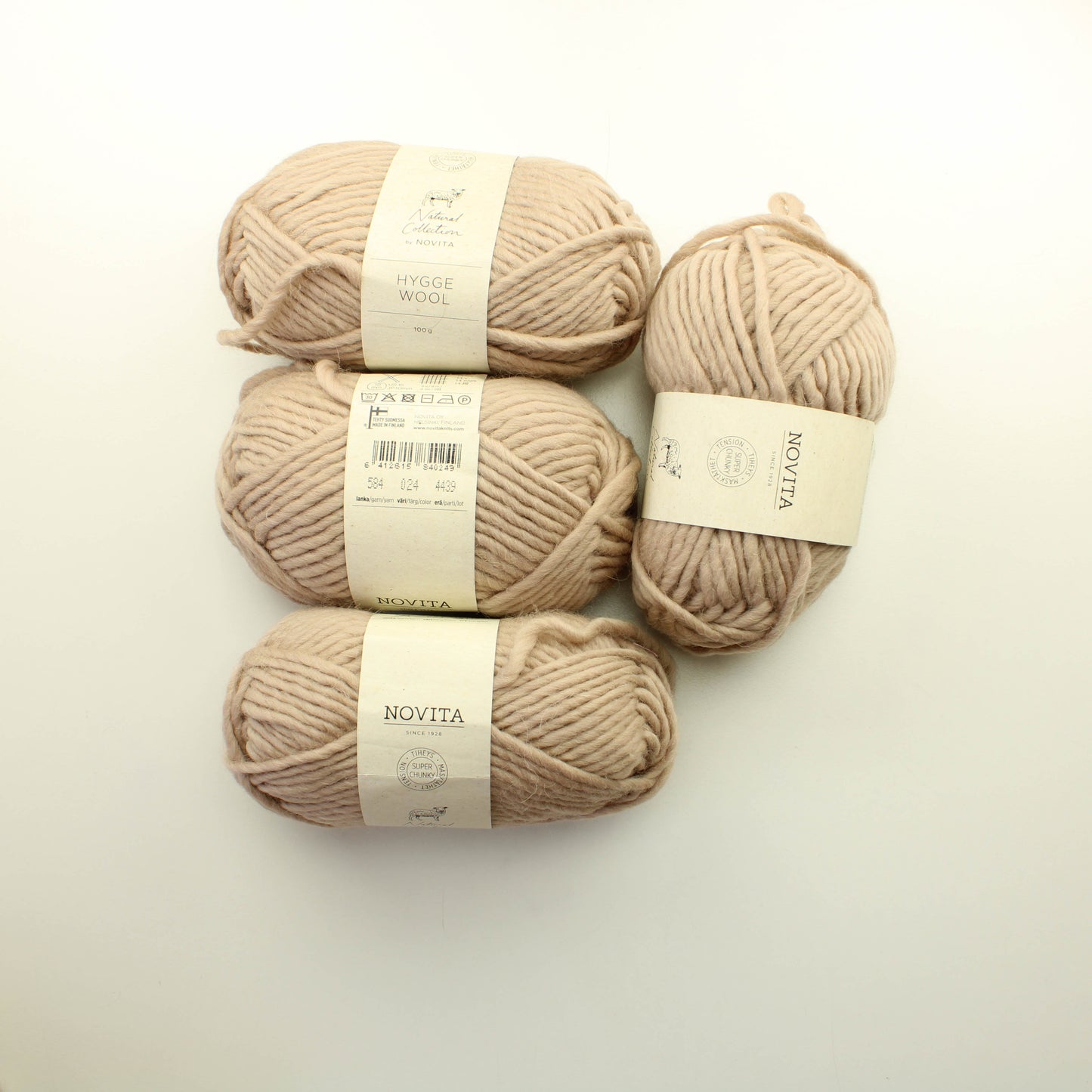Novita Hygge Wool - 024 Lankapussi (400g)