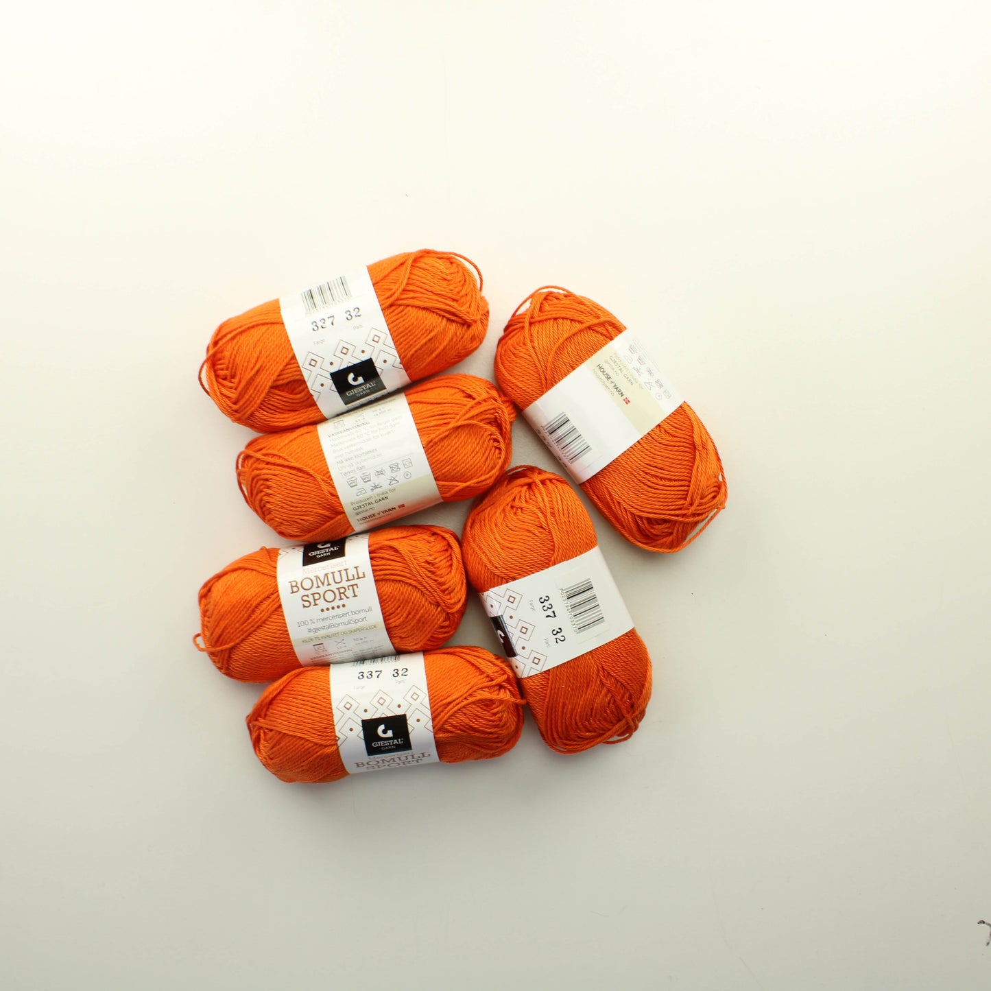 Gjestal Bomul Sport - 337 Lankapussi 313 (320g)