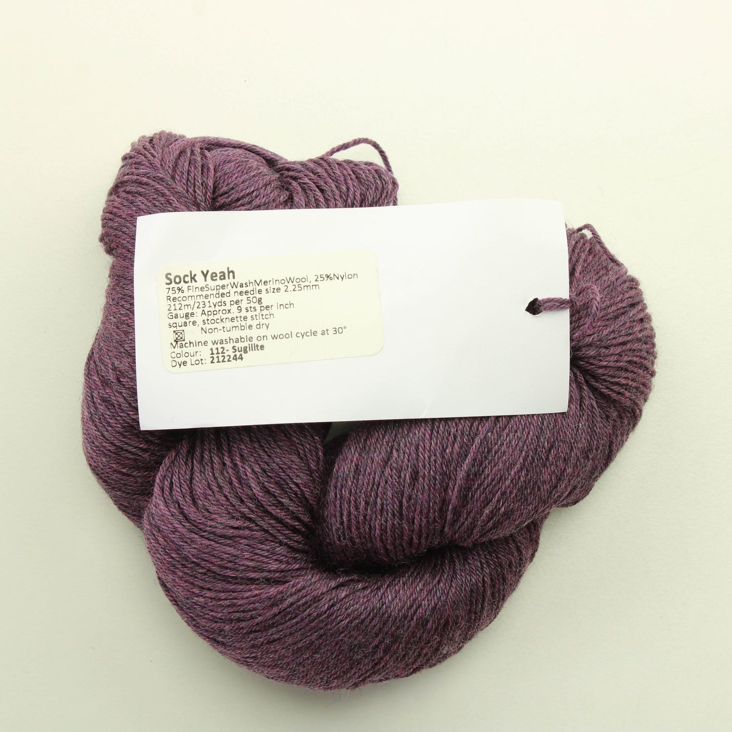 Coop Knits Socks Yeah - 112 Sugilite (50g)