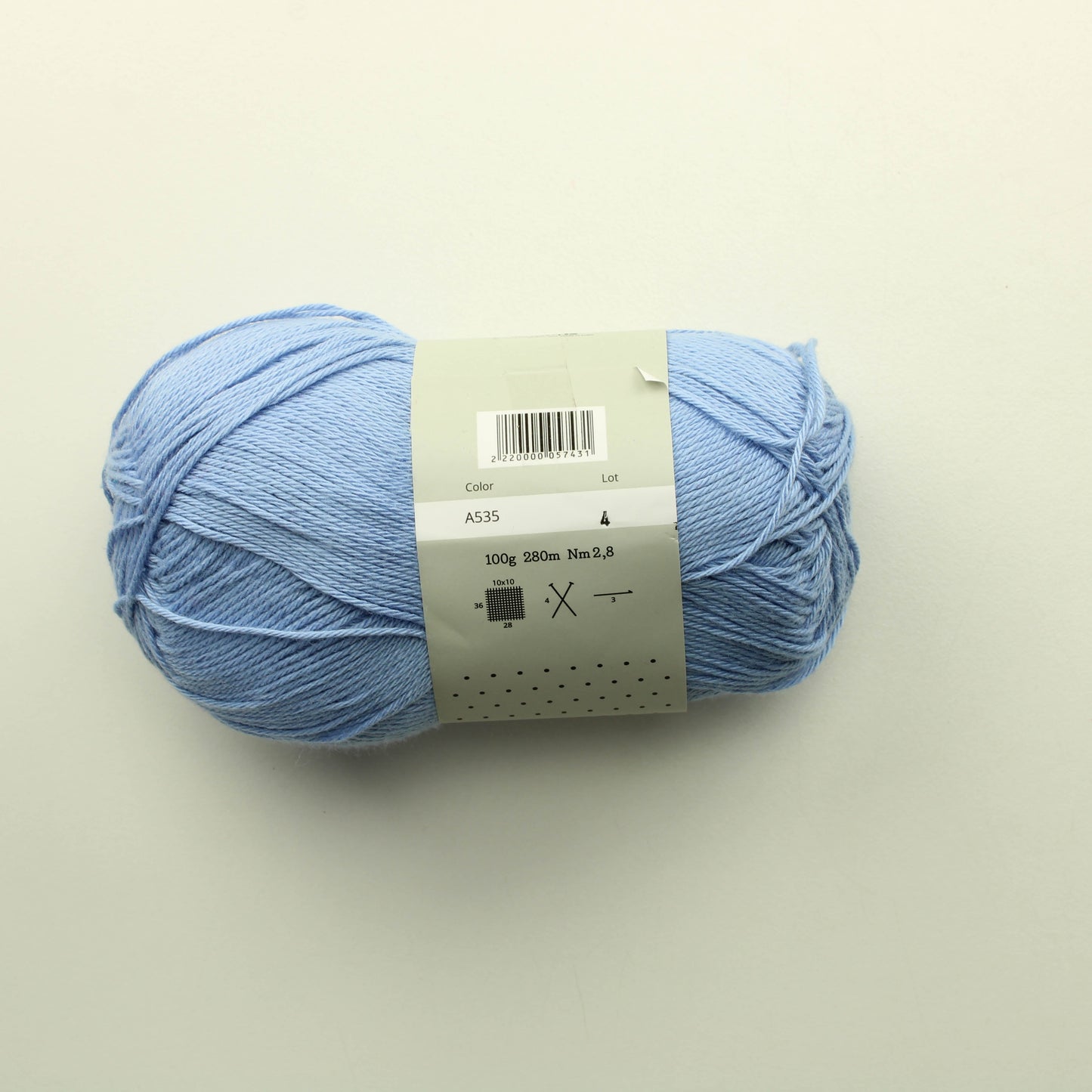 Create with Adlibris Bamboo Cotton - A535 (100g)