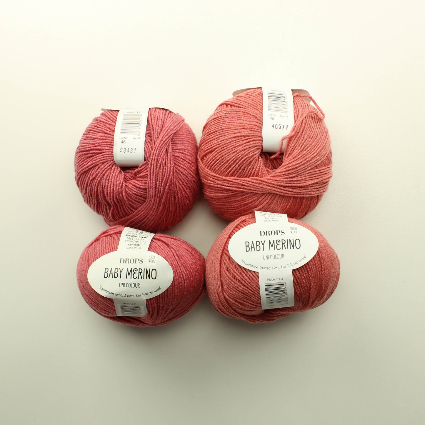 Drops baby merino - 46 Lankapussi 596 (200g)