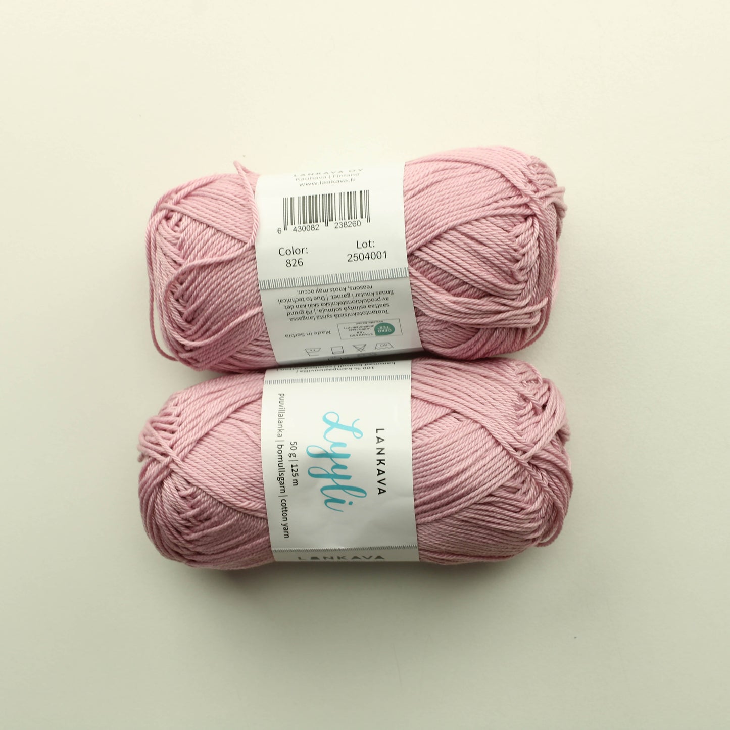 Lankava Lyyli - 826 Lankapussi 348 (100g)