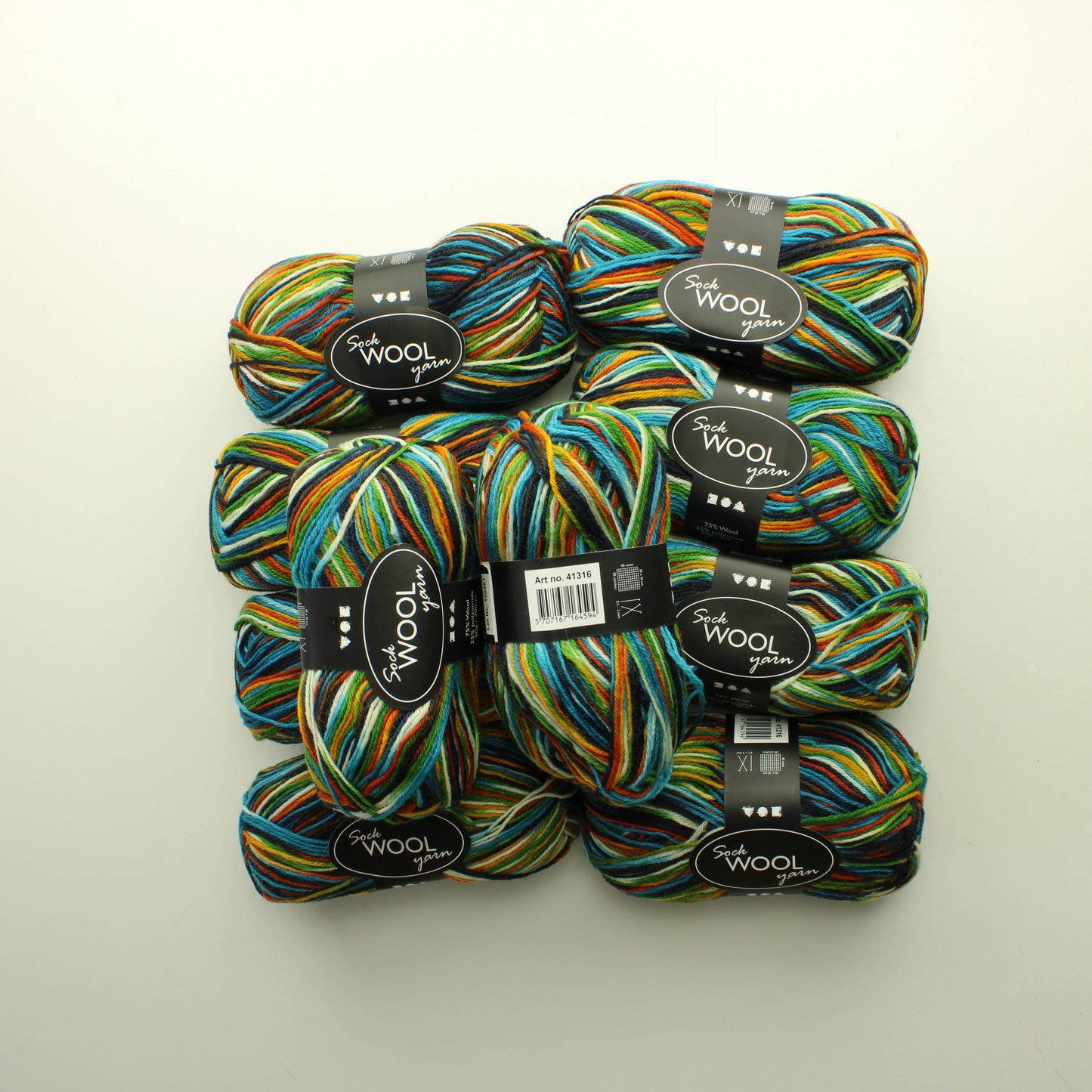 Creativ Company Sock Wool Yarn - 41316 Lankapussi (500g)