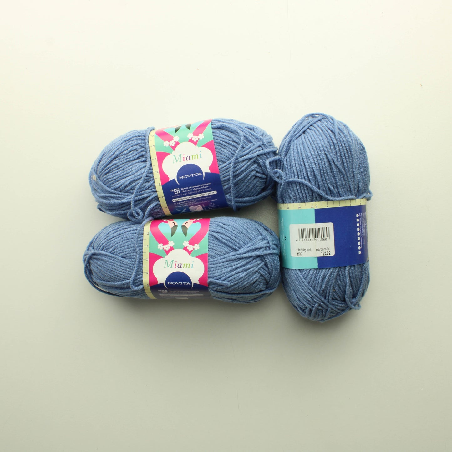 Novita Miami - 156 Lankapussi 275 (150g)