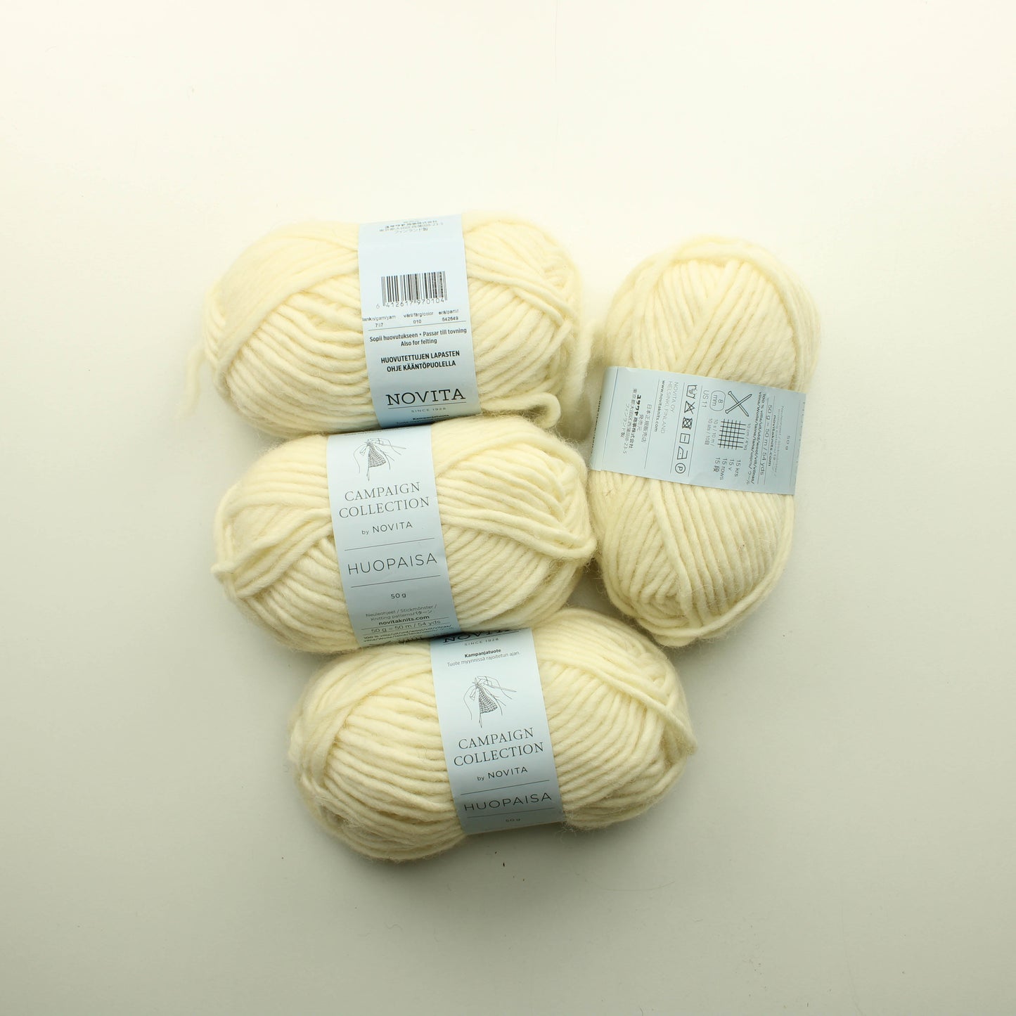 Novita Huopaisa - 010 Lankapussi 83 (200g)