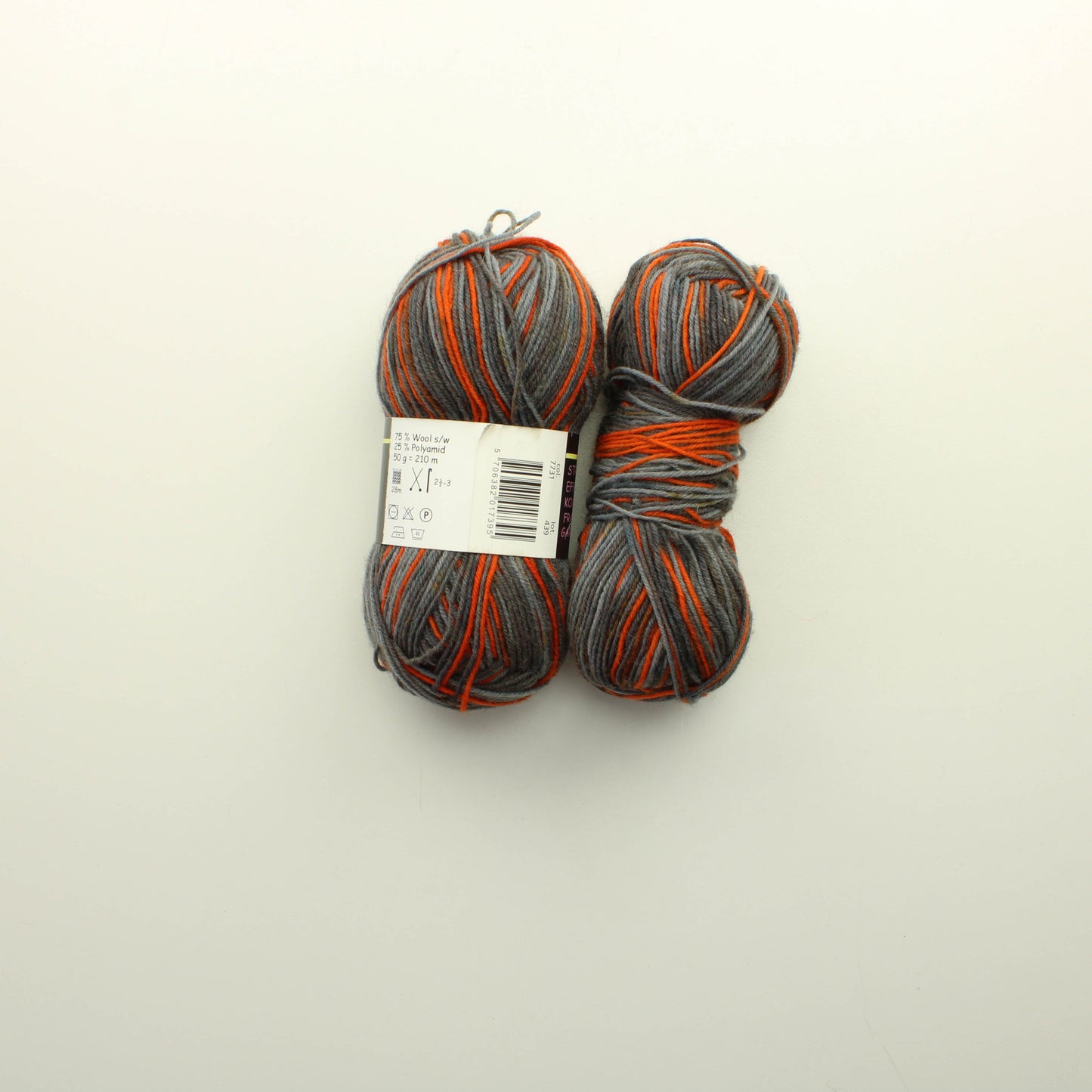 Hjertegarn Strompegarn sock wool Jaquard magic -771 Lankapussi 343/2 (100g)