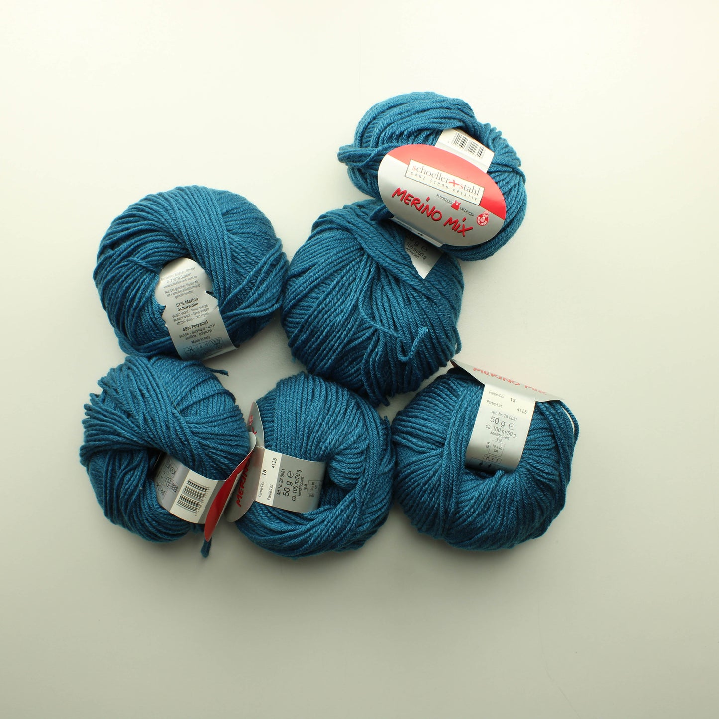 Schoeller + Stahl Merino Mix - 15 Lankapussi 518 (300g)