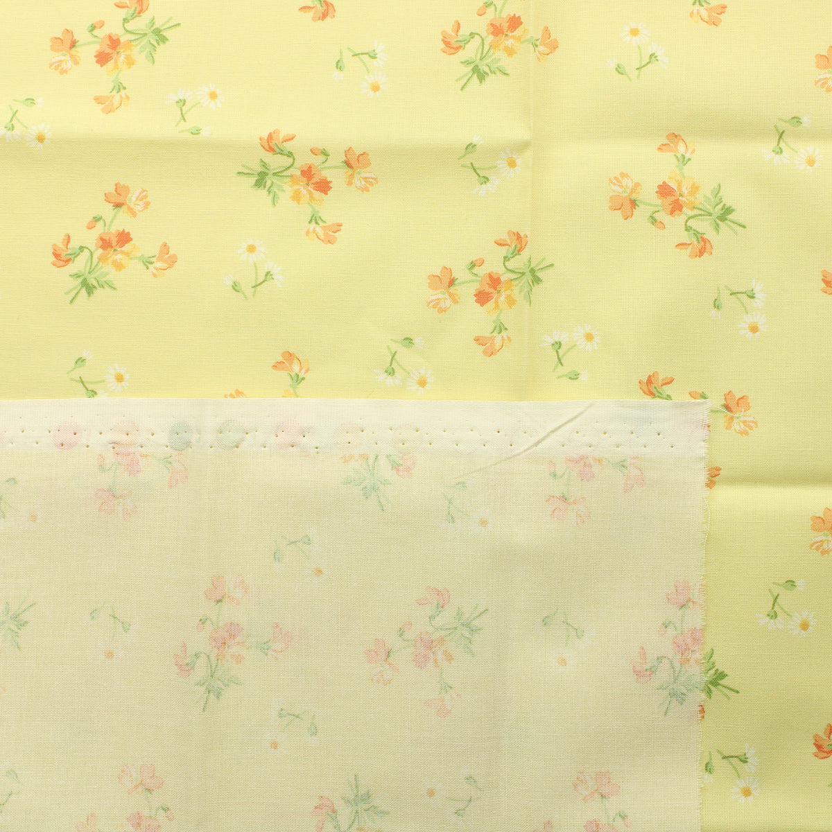 Laura Ashley Keltainen Kukikas Puuvilla - Palapaketti