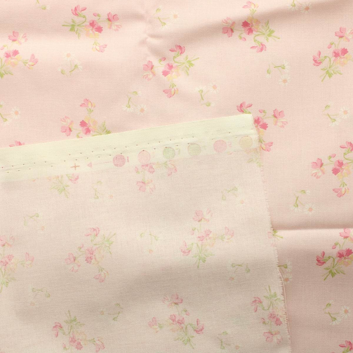 Laura Ashley Vaaleanpunainen Kukikas Puuvilla - Palapaketti