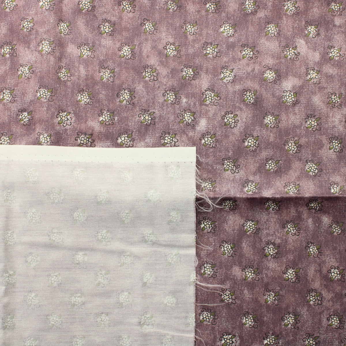 Violetti Puuvillasekoite - Pala