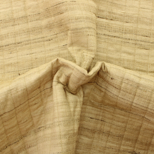 Beige Raakasilkkitikkikangas - Pala