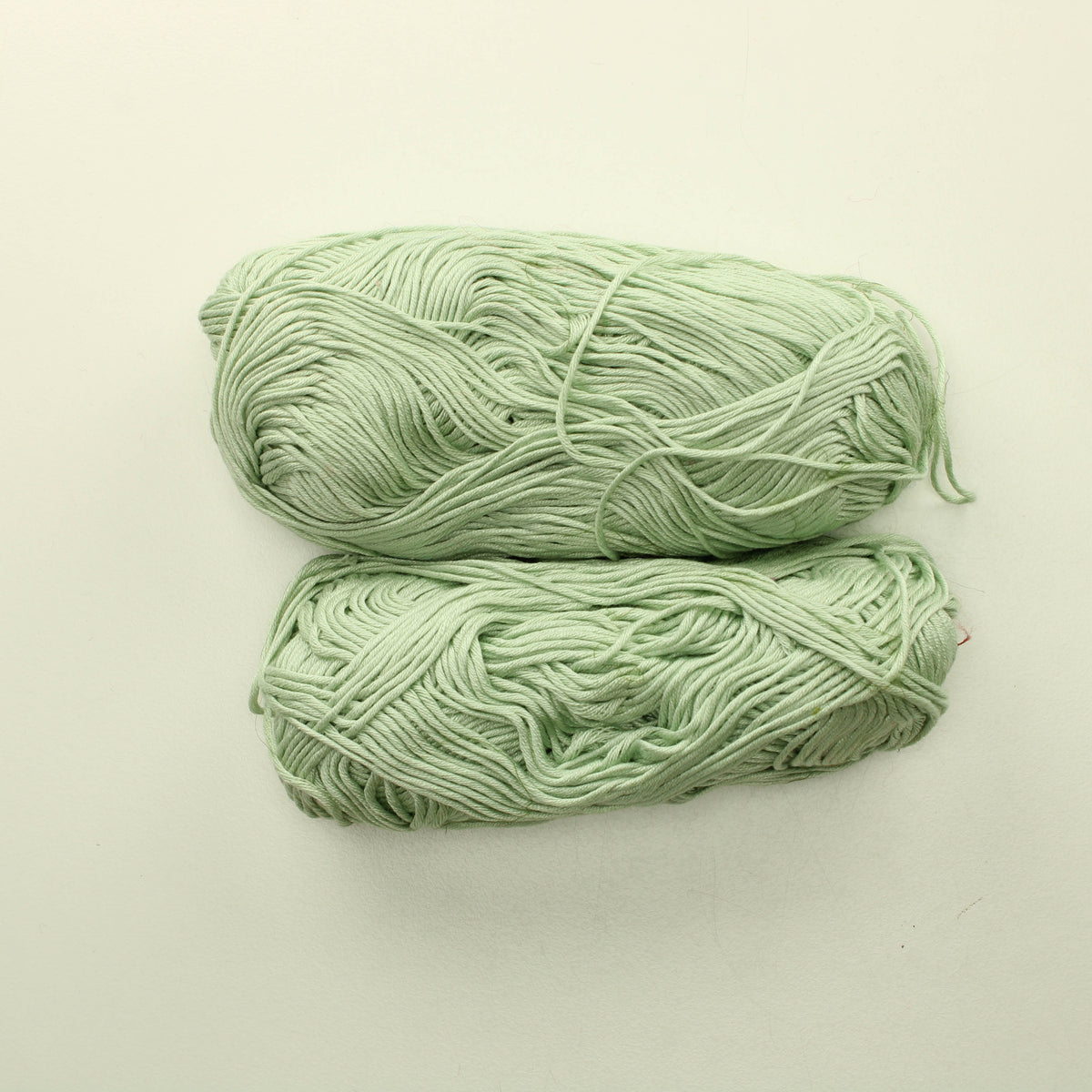 Murrettuvihreä puuvillalanka - Lankapussi 215 (100g)