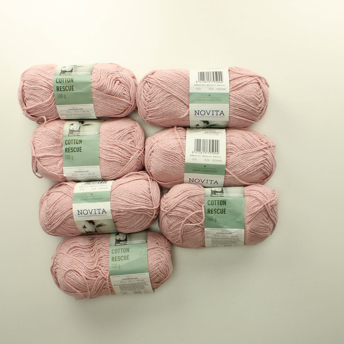Novita Cotton Rescue - 504 Lankapussi 243 (700g)